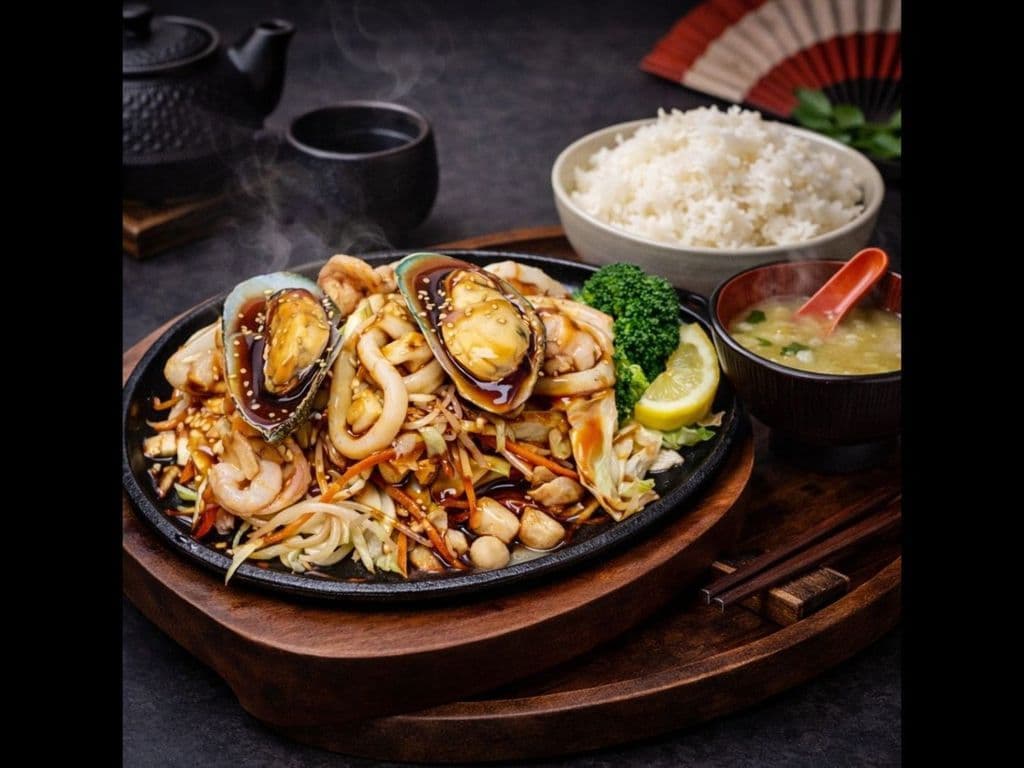 Seafood Teriyaki
