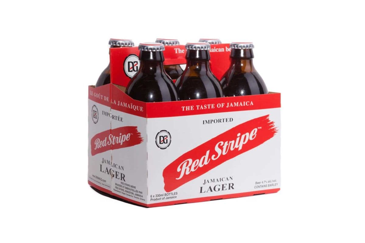 Red Stripe (6 Pack) (6 x 330 ml)