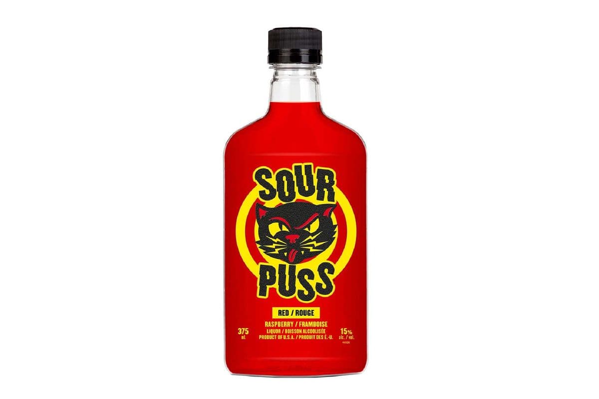 Sour Puss - Sour Raspberry 375ml (1 x 375 ml)