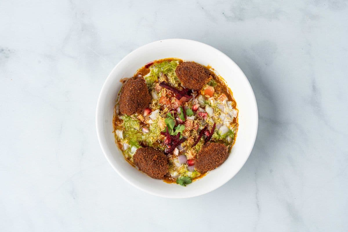 Aloo Tikki Chaat