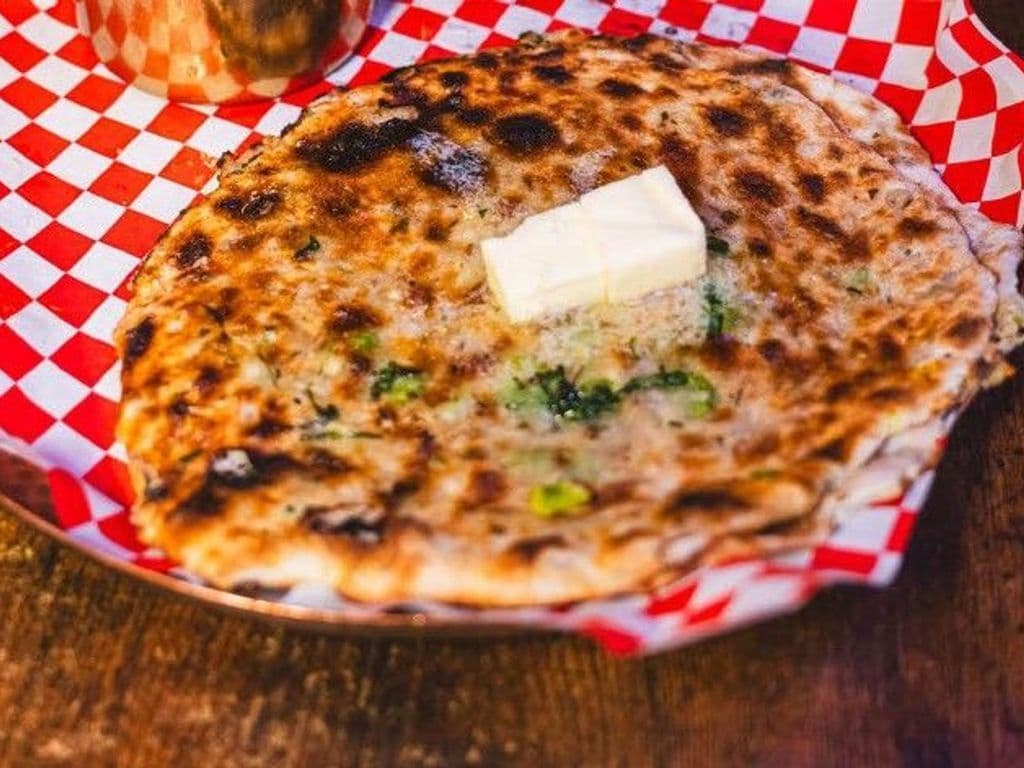 Aloo/ gobhi/mooli Parantha and fresh yoghurt