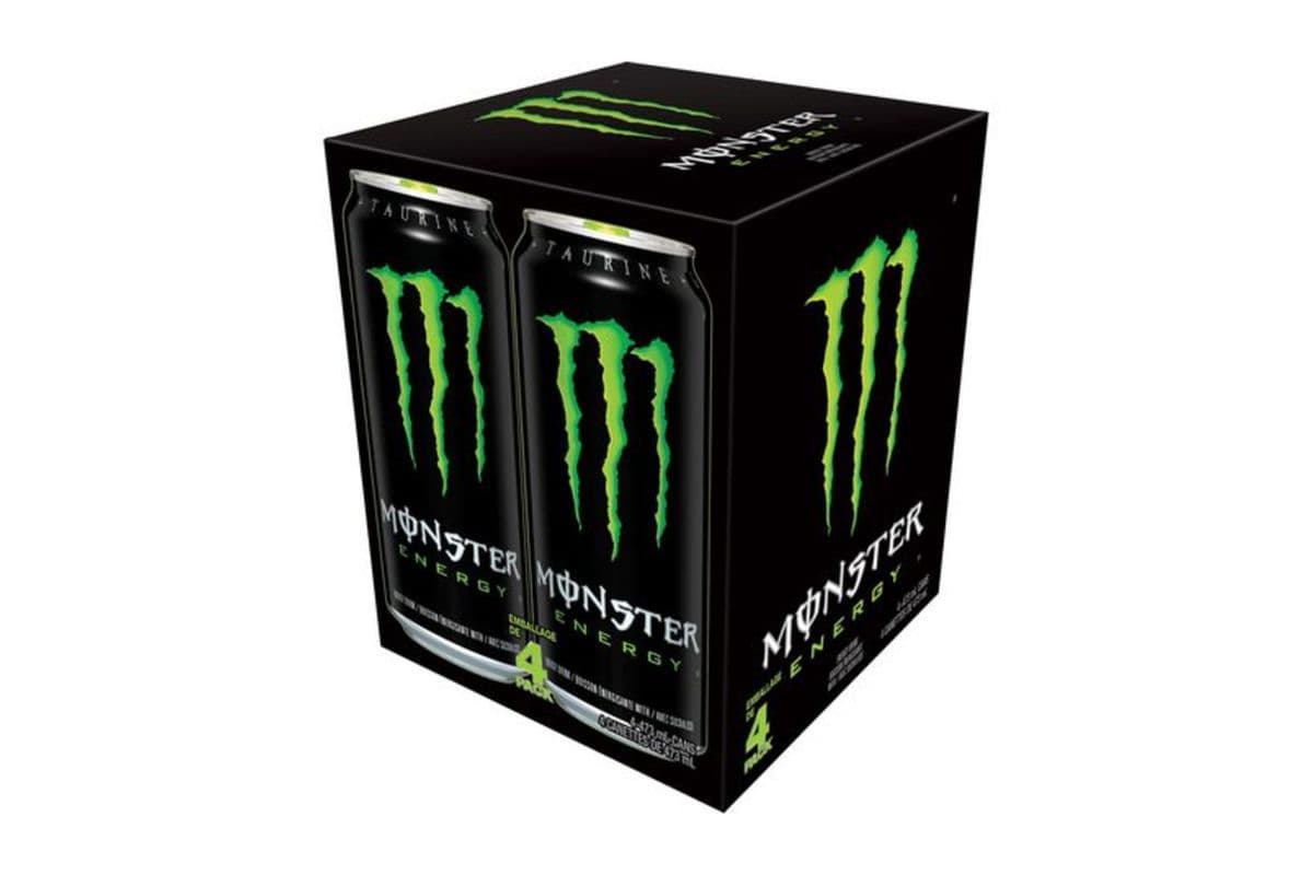Monster Regular (4 Pack) (473 ml)