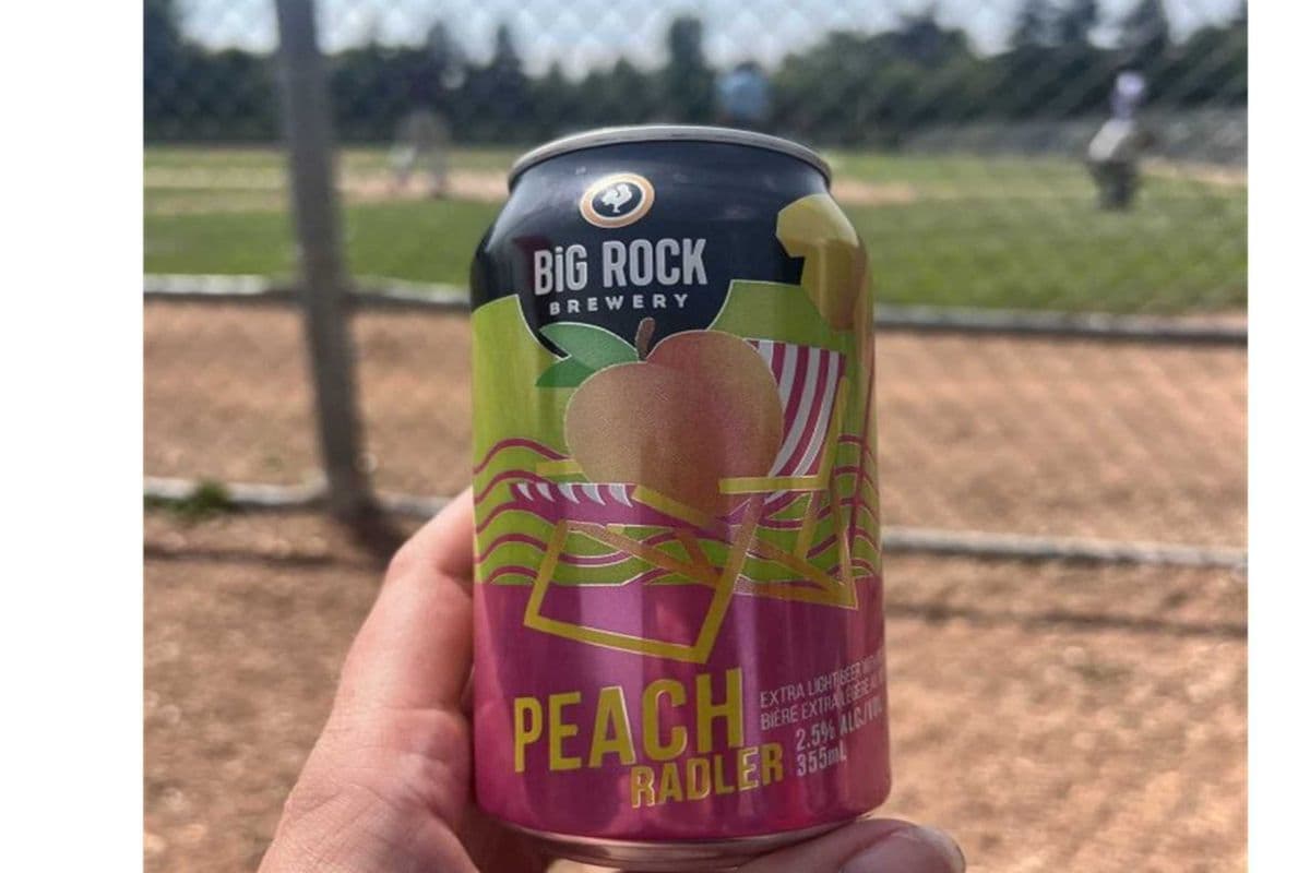 BIG ROCK PEACH RADLER 6 CANS (6 x 355ML)