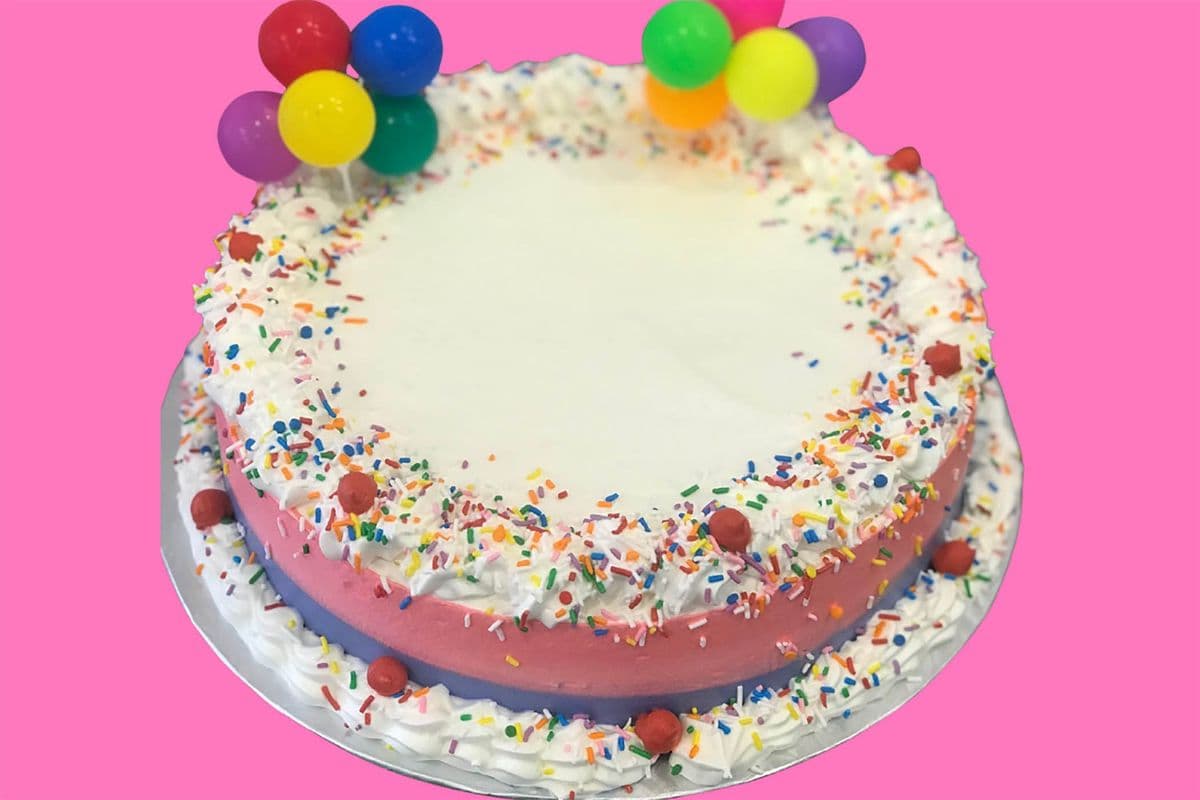 7" Round Gelato Cake
