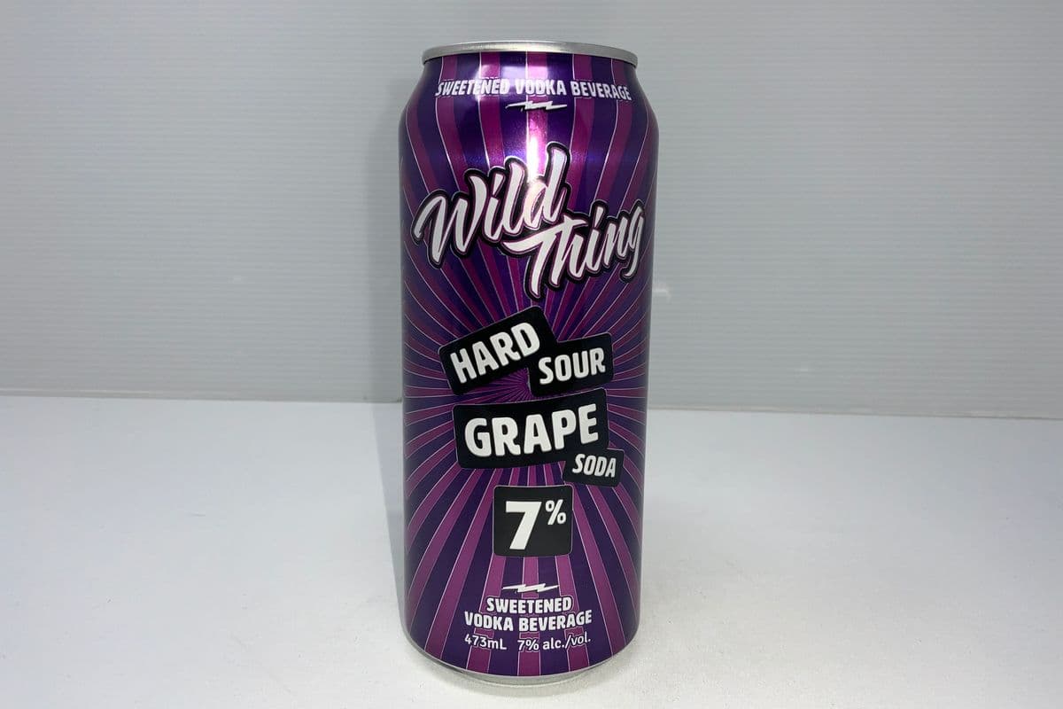 WILD THING HARD SOUR GRAPE (1 x 473ml)