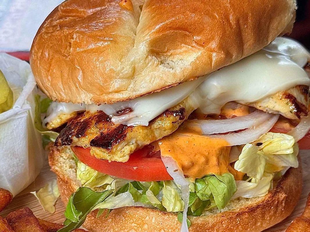 Trio Burger au Poulet Piri Piri