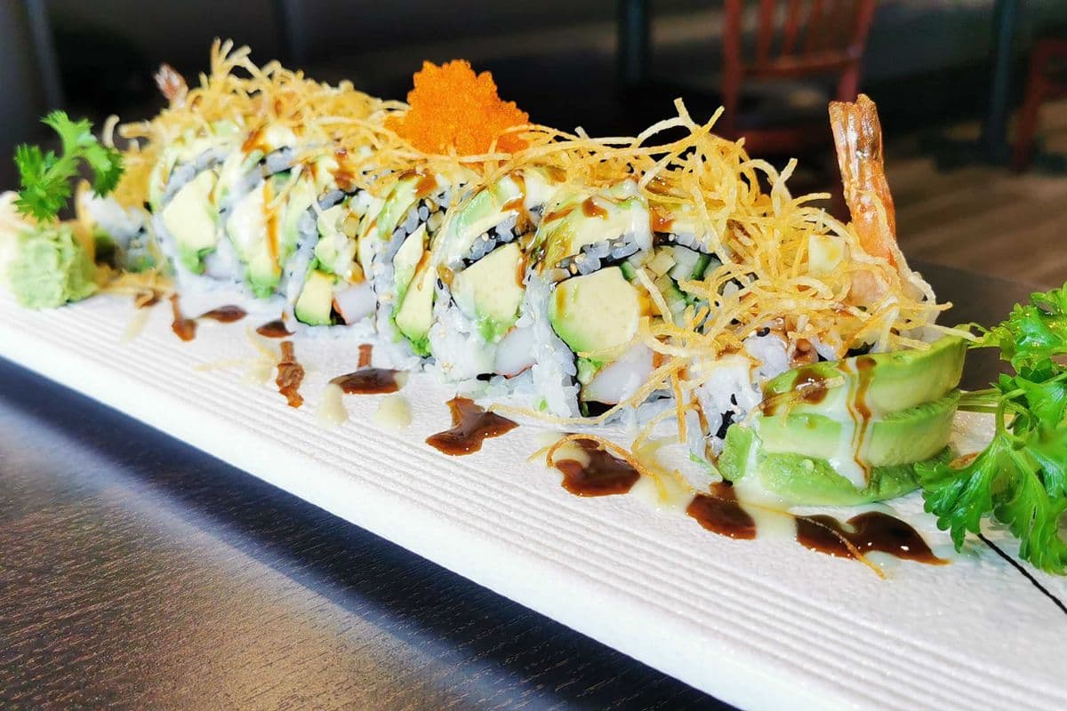 SR2. Green Dragon Roll (8 pcs) 青龍卷