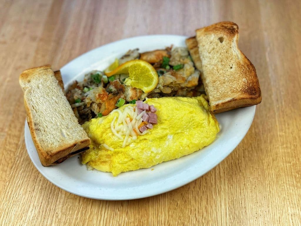 Ham and Cheese Omelette