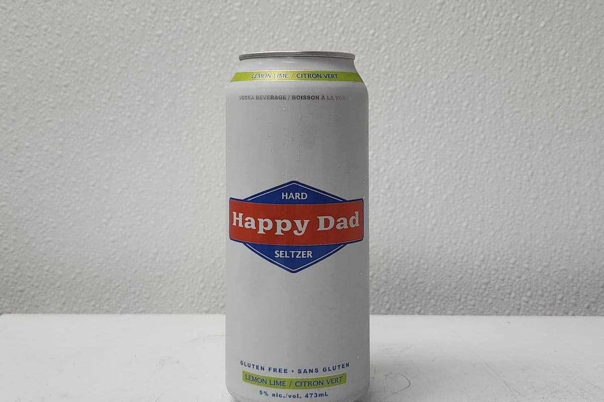 Happy Dad Lemon Lime (1 x 473 ml Tall Can)