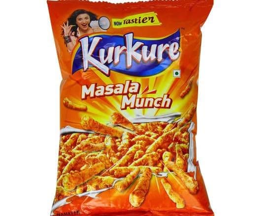 Kurkure Masala Munch Bouchee Croquante/ Crunchy Chips 115g