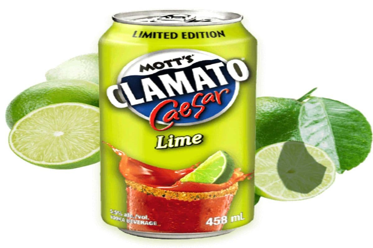 MOTT'S CLAMATO CAESAR LIME (1 x 458 ML)