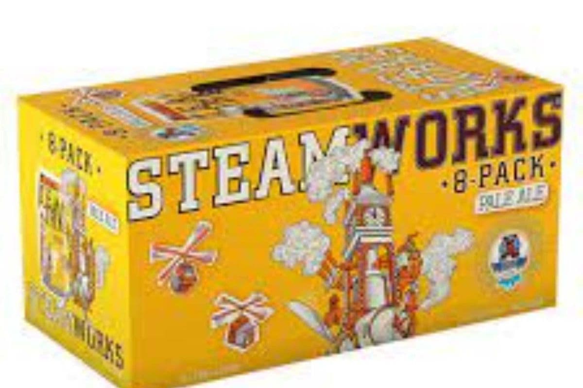 Steamworks Pale Ale - 8x355mL Cans (8 x 355ml)