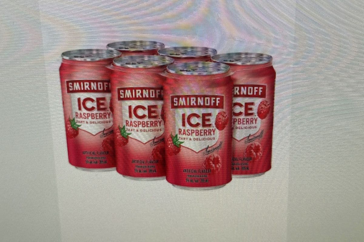 Smirnoff Ice Raspberry Beverages (6 x 355 ml)