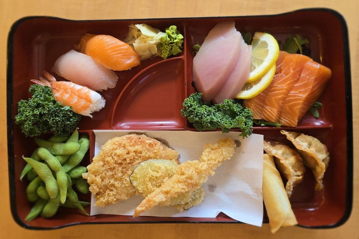 Nigiri and Sashimi Bento