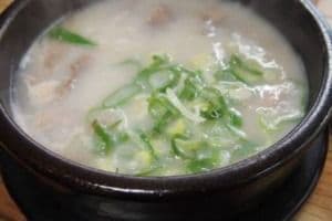 21. 곰탕牛骨老汤 GOMTANG White Beef Bone Stew