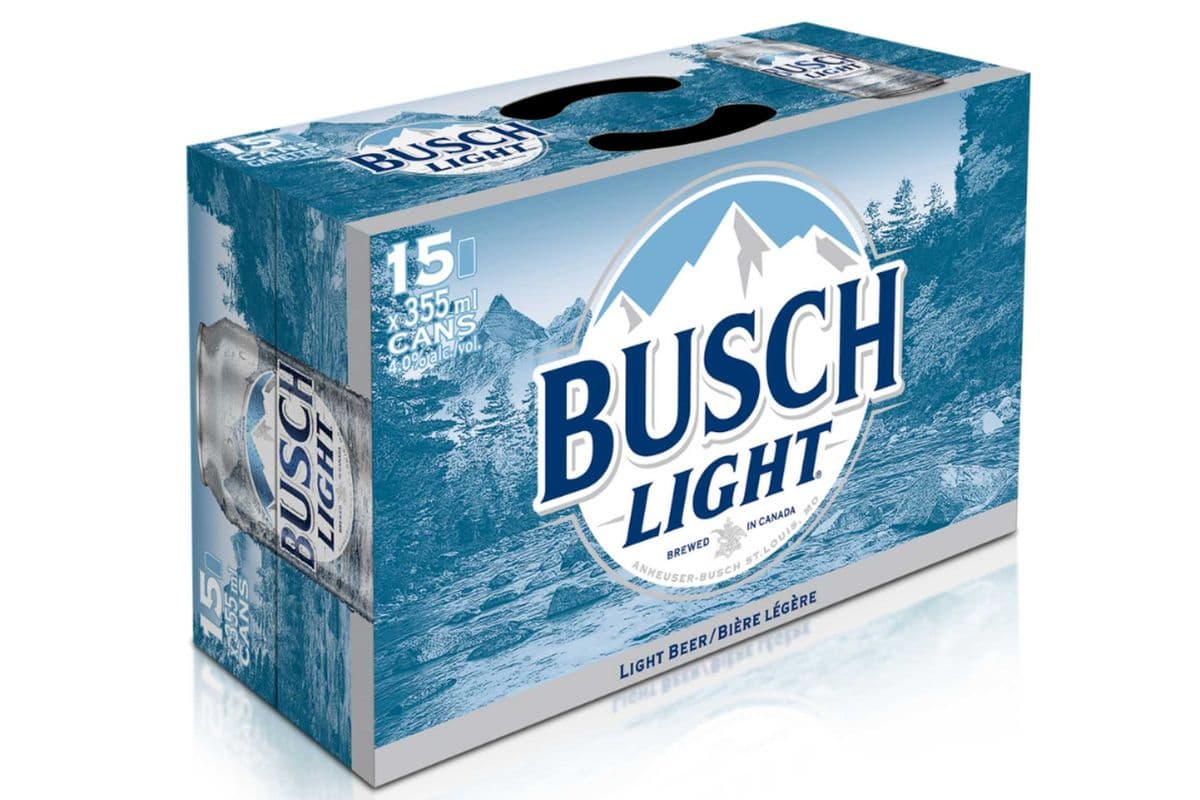 BUSCH LIGHT (15 x 355ML CANS) (15 x 355ML)