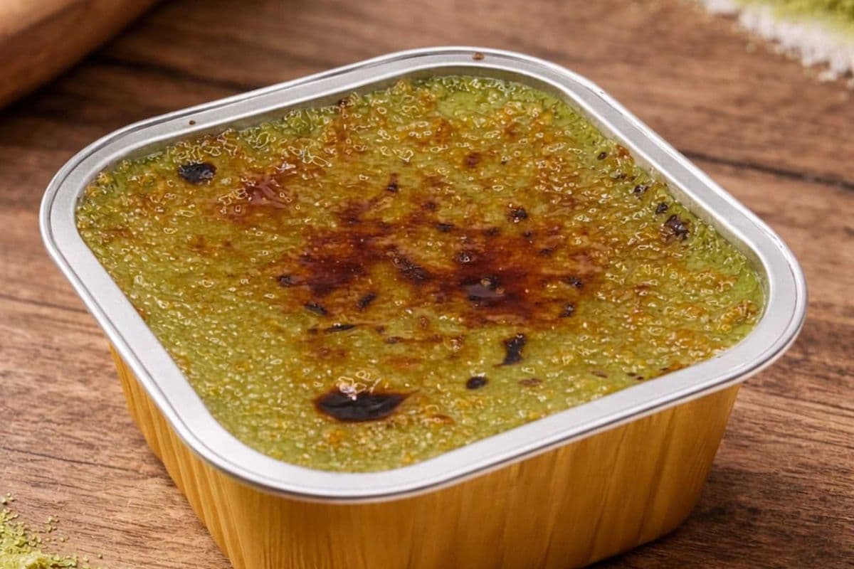 Matcha Creme Brulee 法式抹茶焦糖布丁