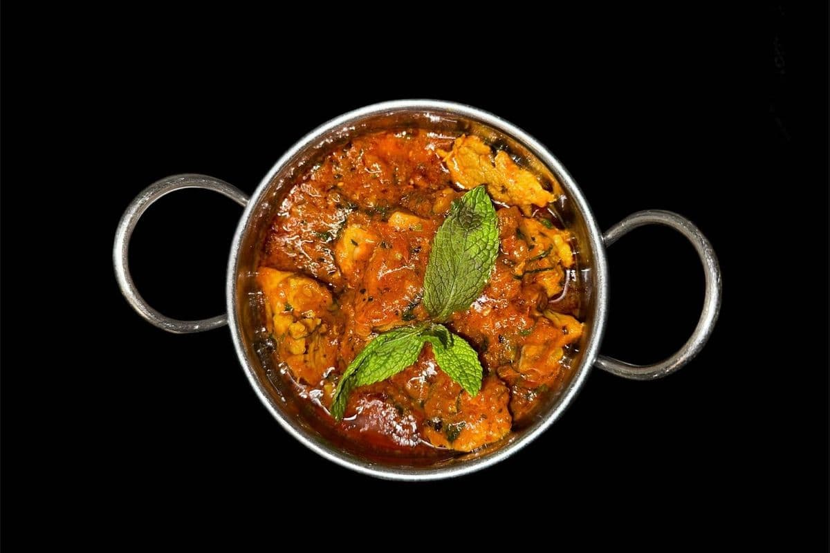 Agneau Karahi désossé à la menthe / Boneless Mint Karahi Lamb