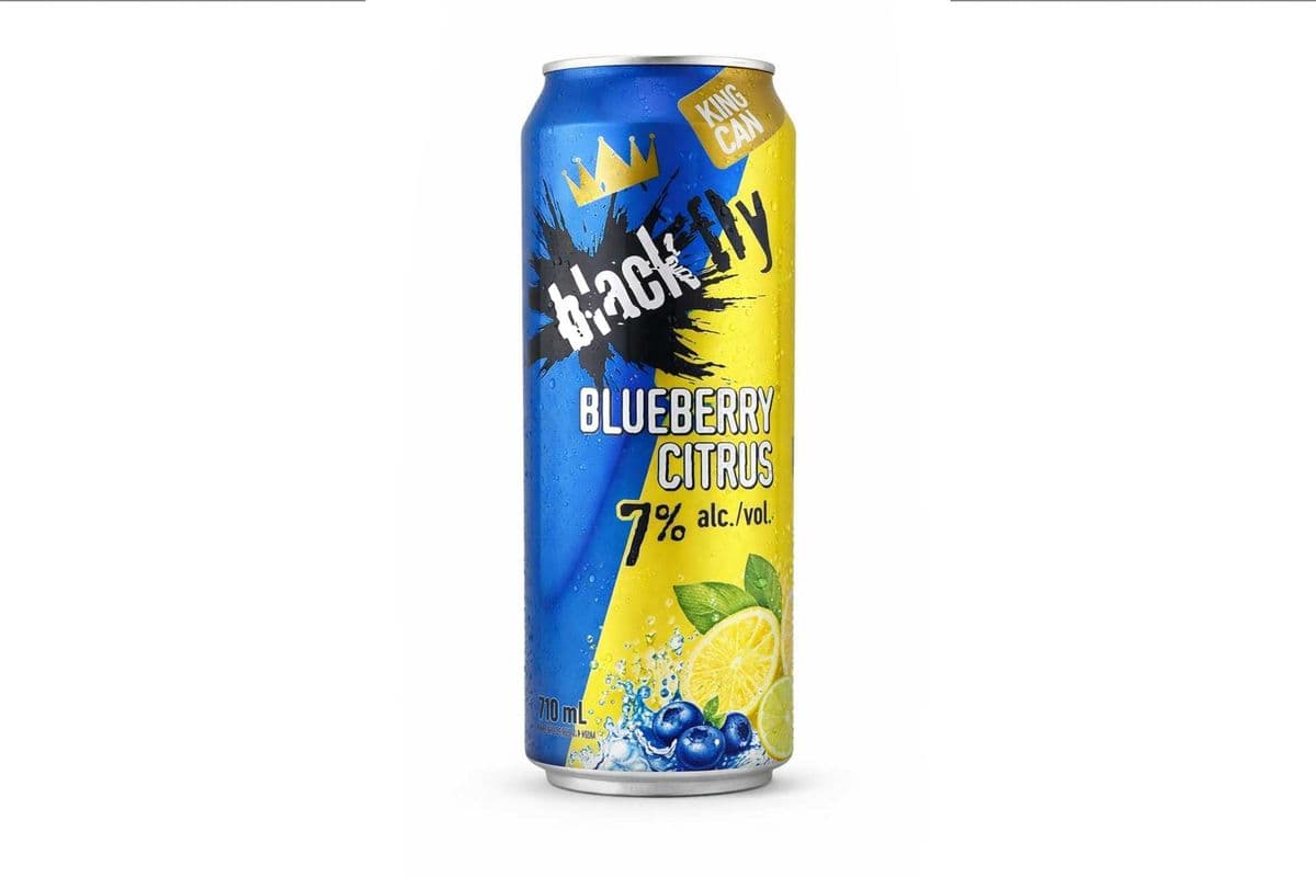 Black Fly Blueberry Citrus (1 x 710 ml)