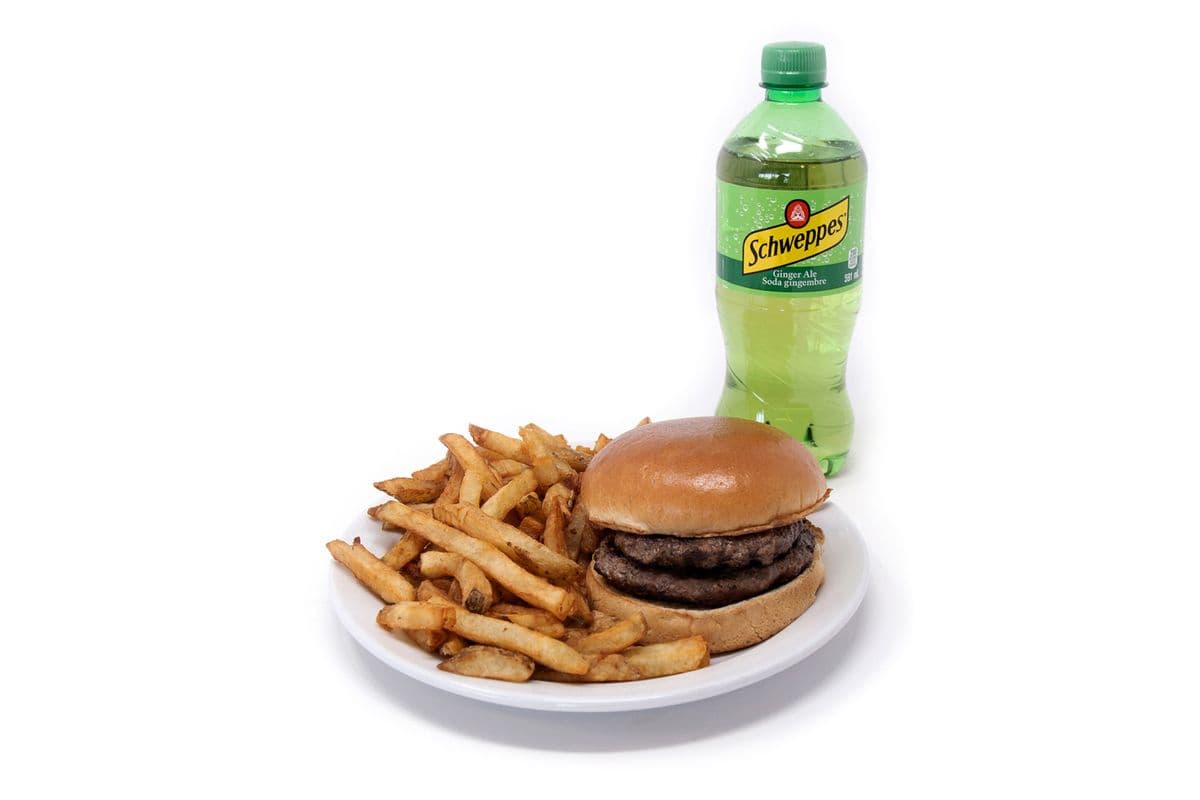 Half Pound Double Burger Combo