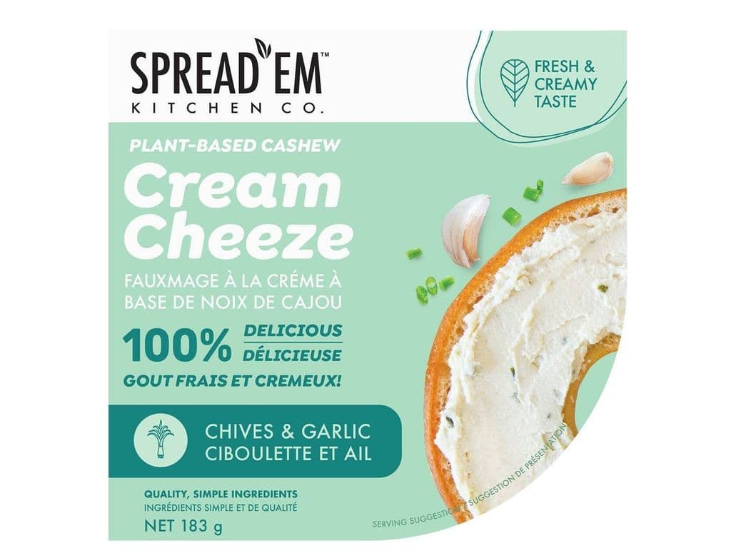 SPREAD'EM CHIVES & GARLIC SPREAD 183G