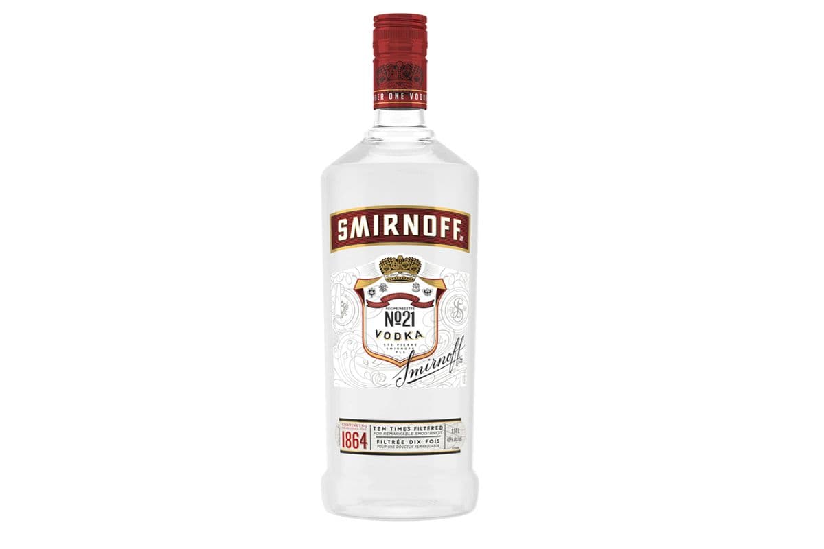 Smirnoff Vodka (1.14 L Bottle) (1 x 1140ML)