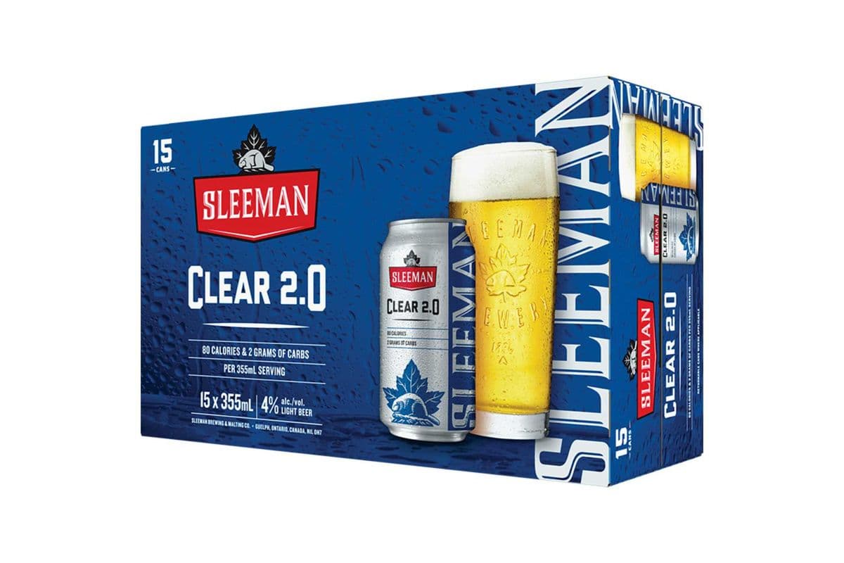 Sleeman Clear 2.0 (15 Cans) (15 x 355ml)