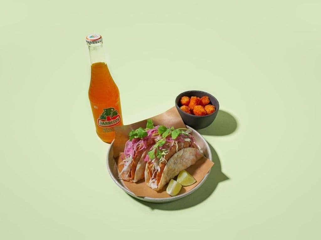 Soft & Crunchy Carnitas Taco Combo '