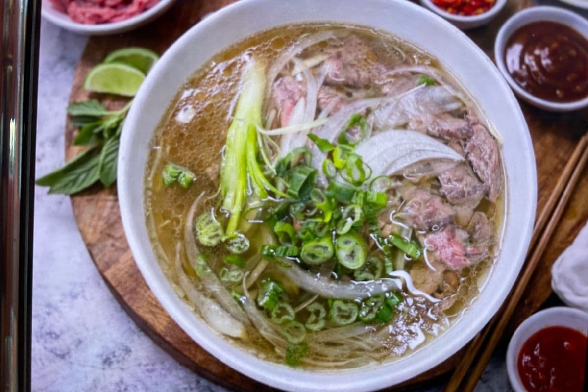 P1. Pho with Rare Beef