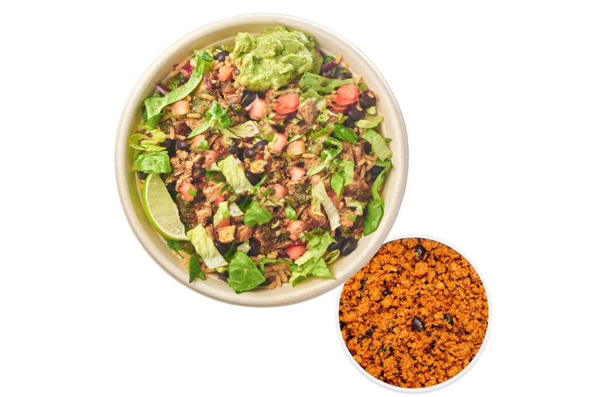 Black Bean Crumble Salad Bowl