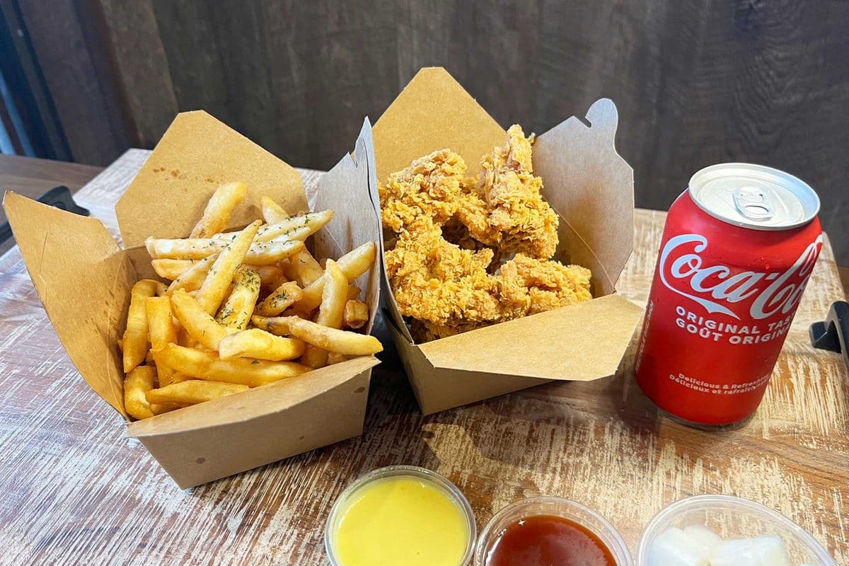 Single Chicken Combo (Boneless)