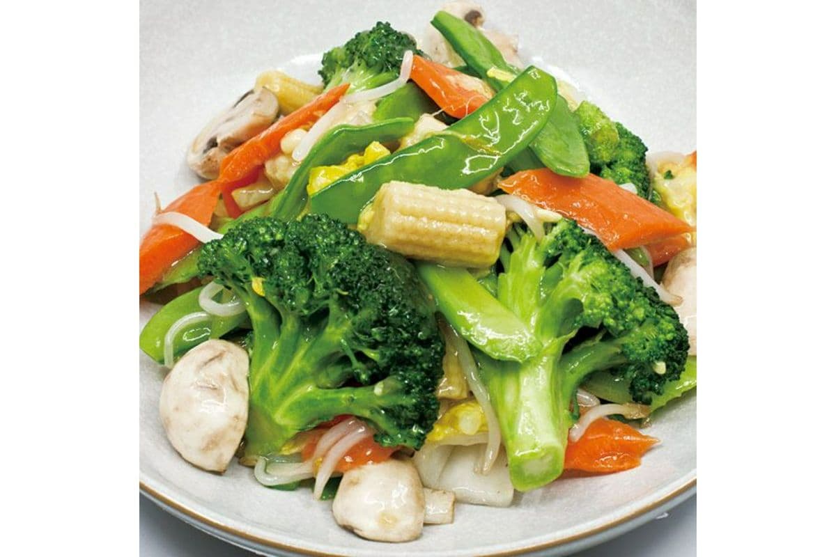 33. Stir-Fried Mixed Vegetables