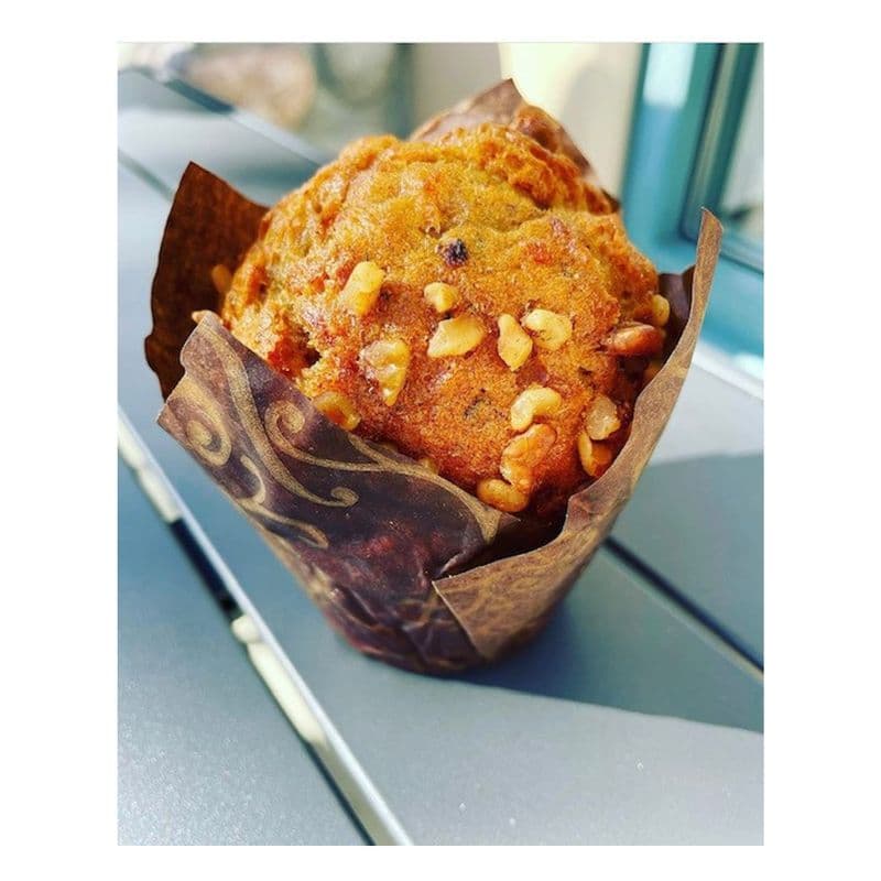 Carrot Zucchini Nut Muffin