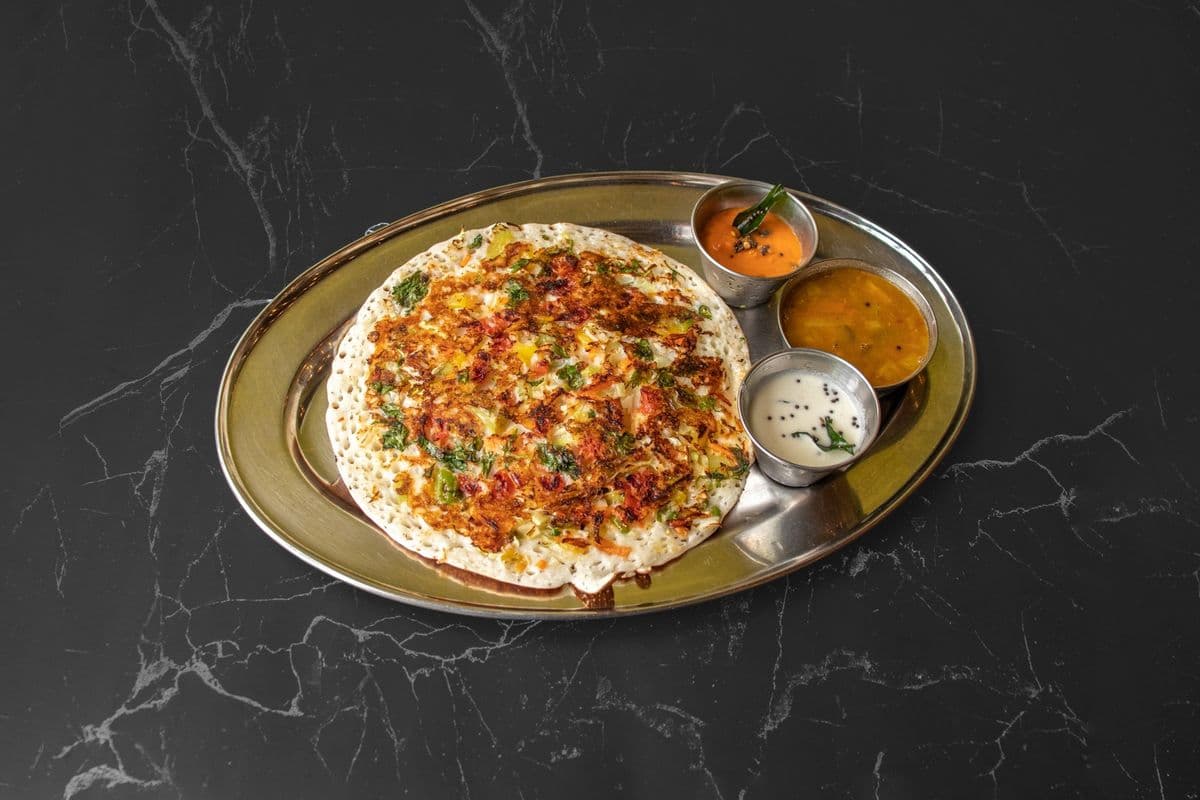 Vegetable Uttapam