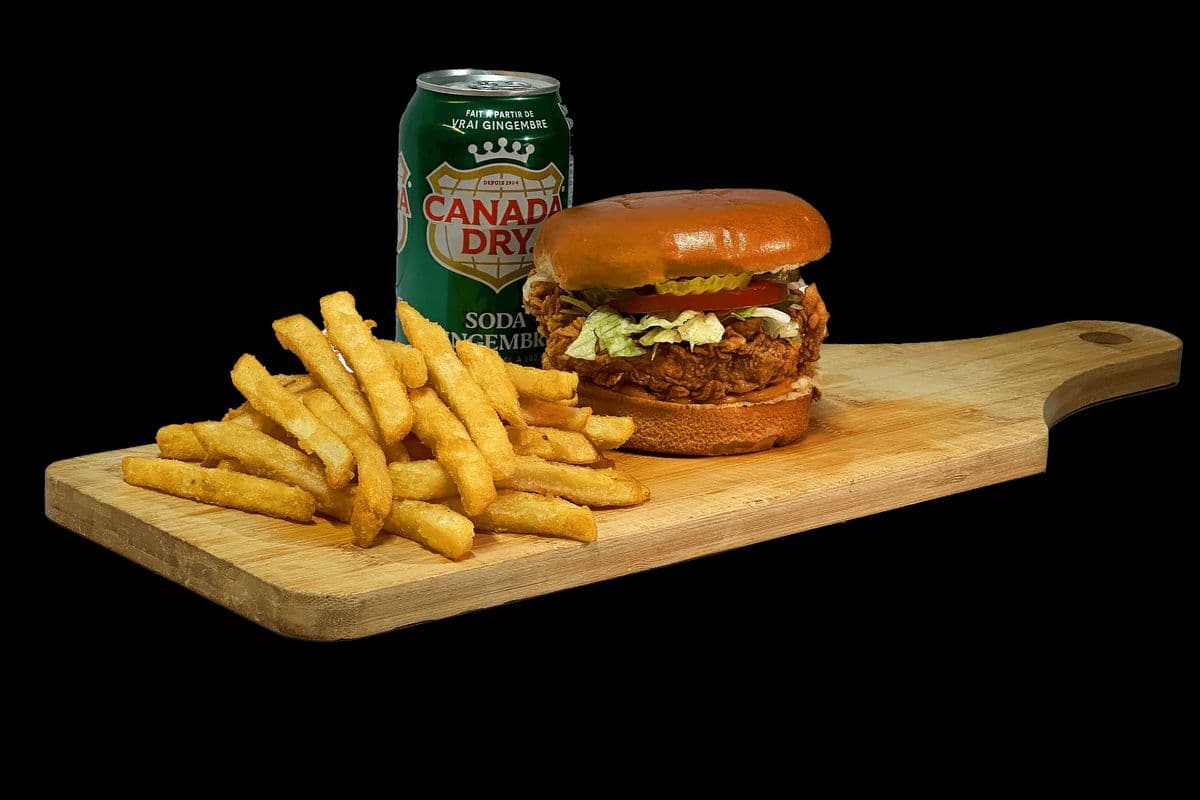 Uzbees Signature Burger Combo