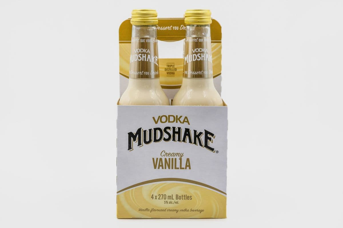 Mudshake Vanilla (4 x 355 ml Bottles)