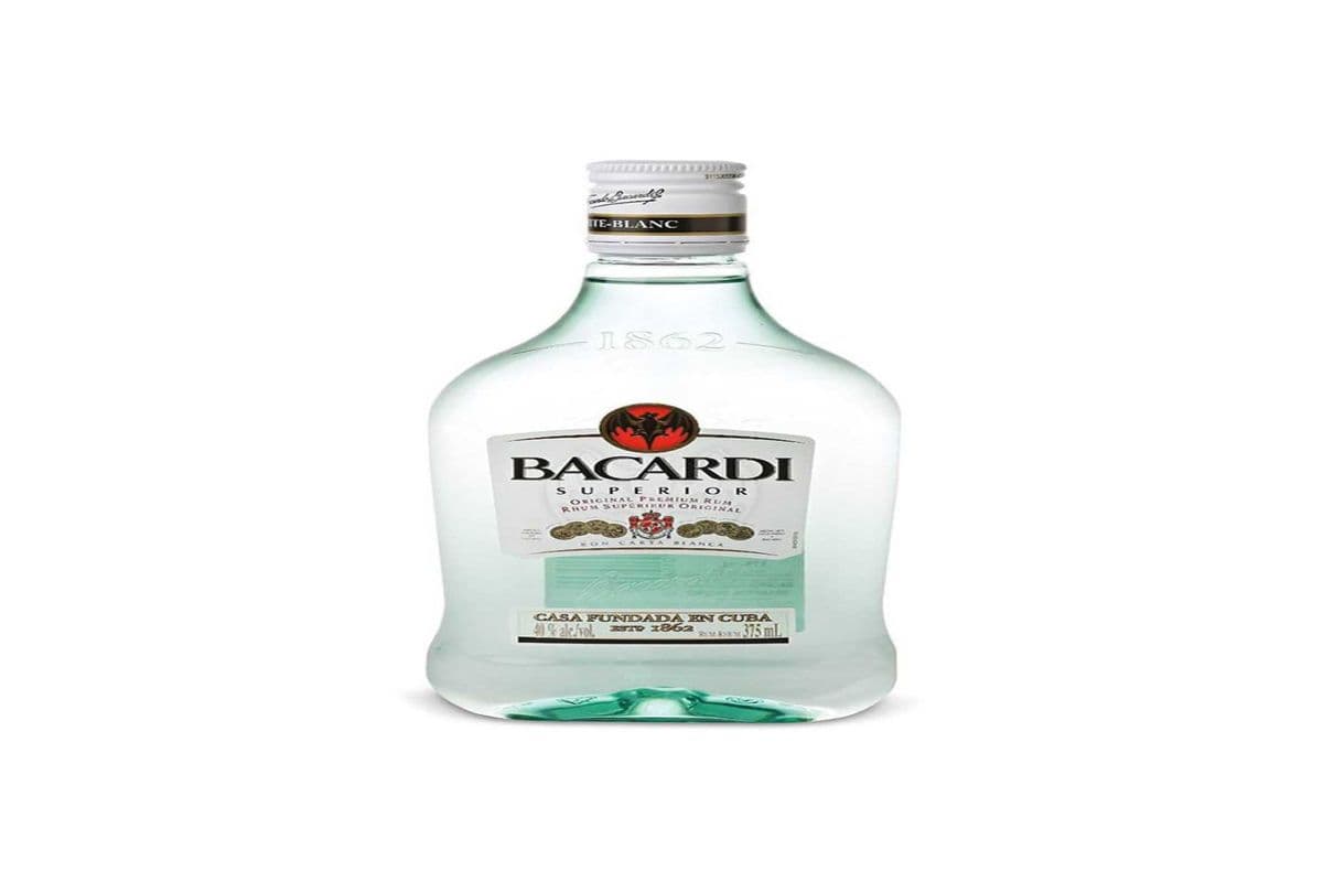 BACARDI WHITE RUM 375ML (1 x 375ML)