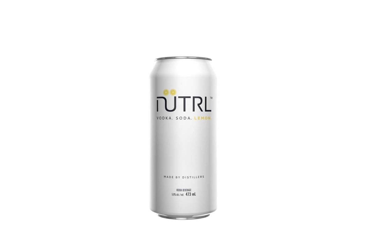 Nutrl Vodka Soda Lemon Tall can (1 x 473ml Can)