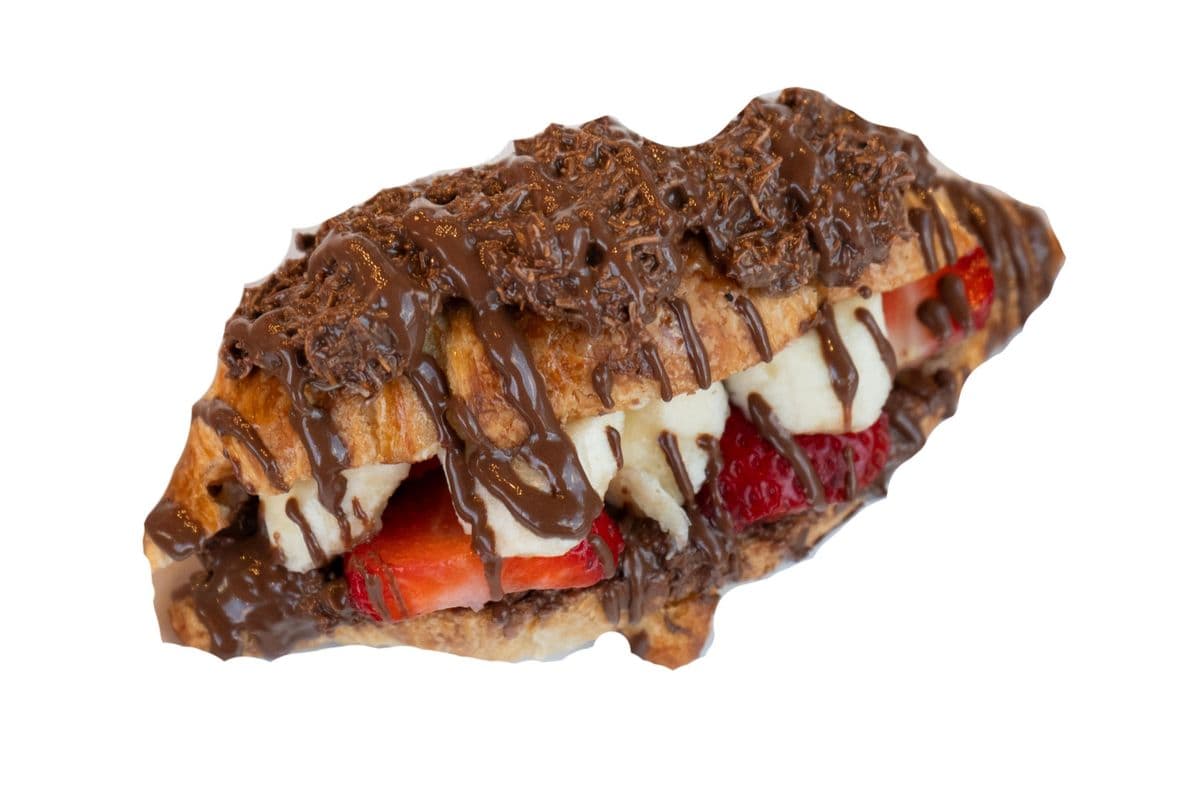 Nutella Strawberry Banana Croissant