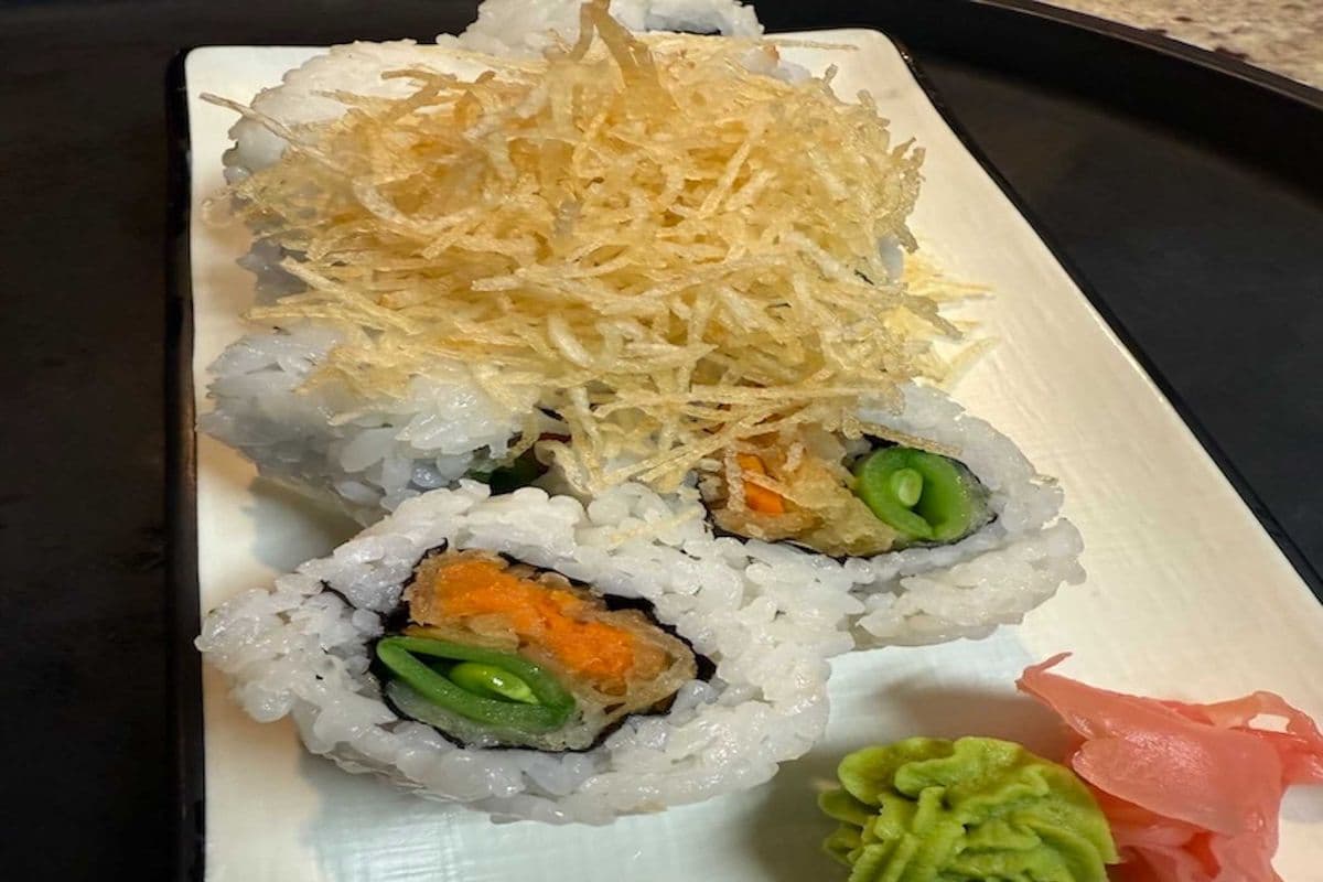 76. Vegetable Tempura Roll