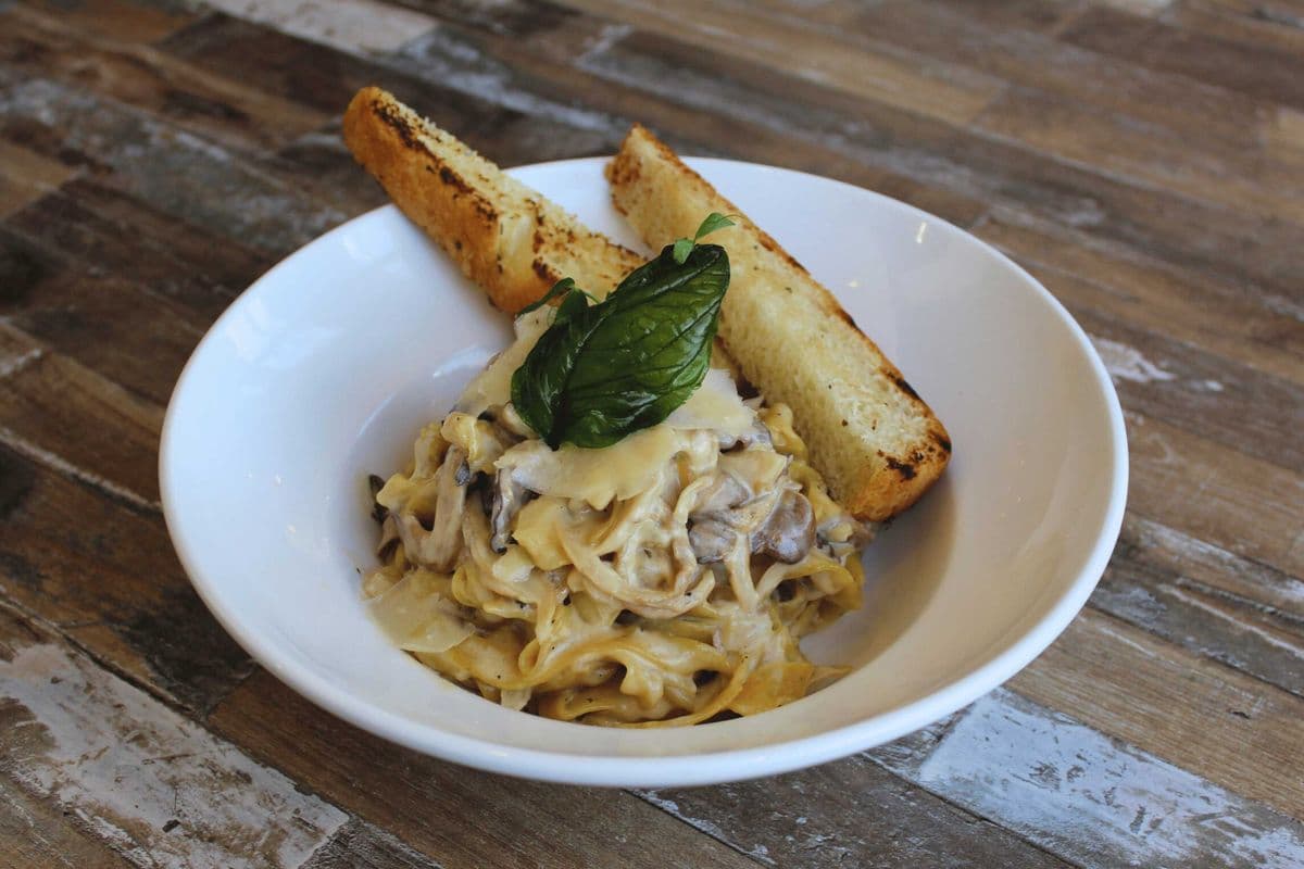 Truffle Mushroom Alfredo