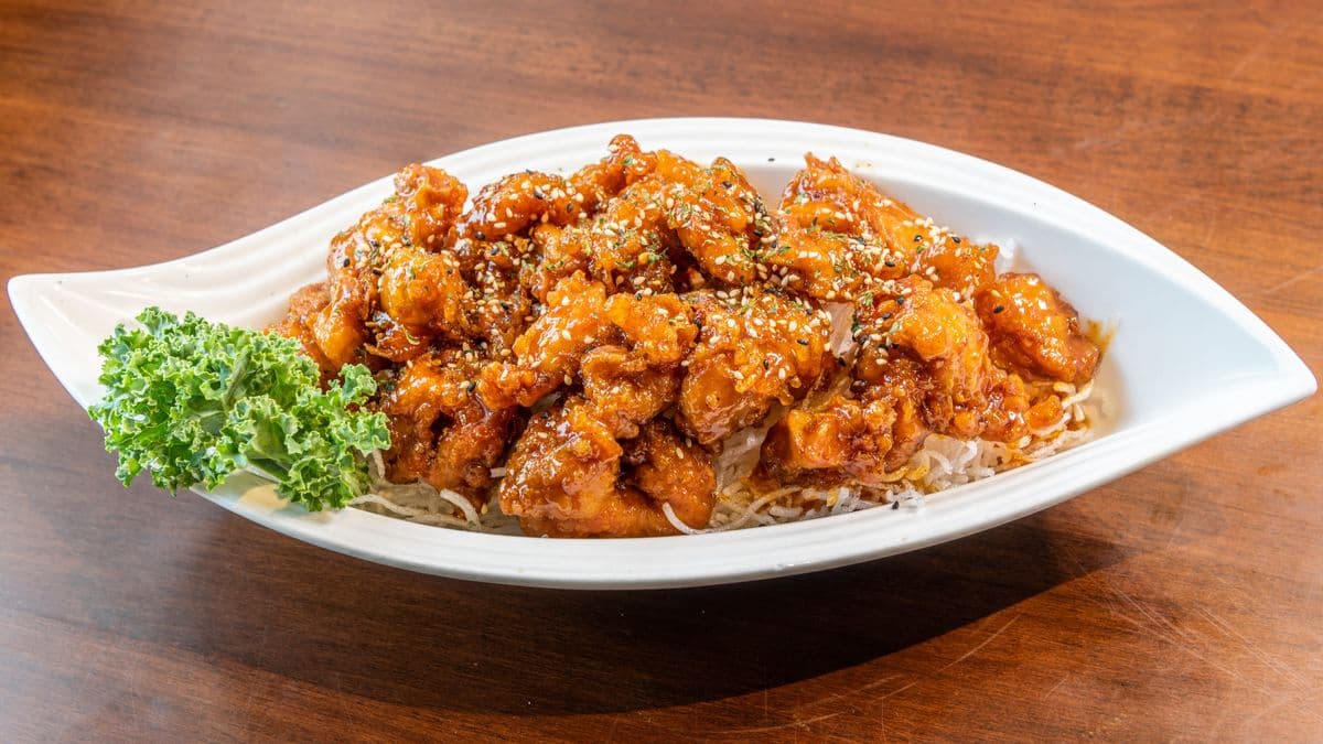 Spicy chicken karage