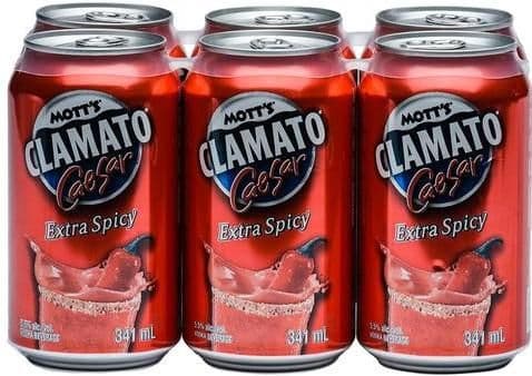 Motts Caesar Ex Spicy (6 x 341 ml)