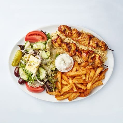 Assiette souvlaki au poulet (2)