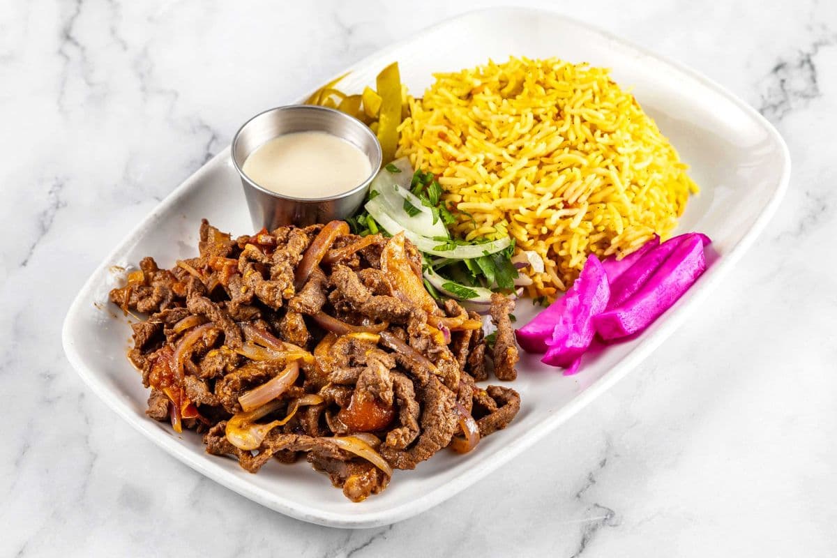 Beef Shawarma Plate