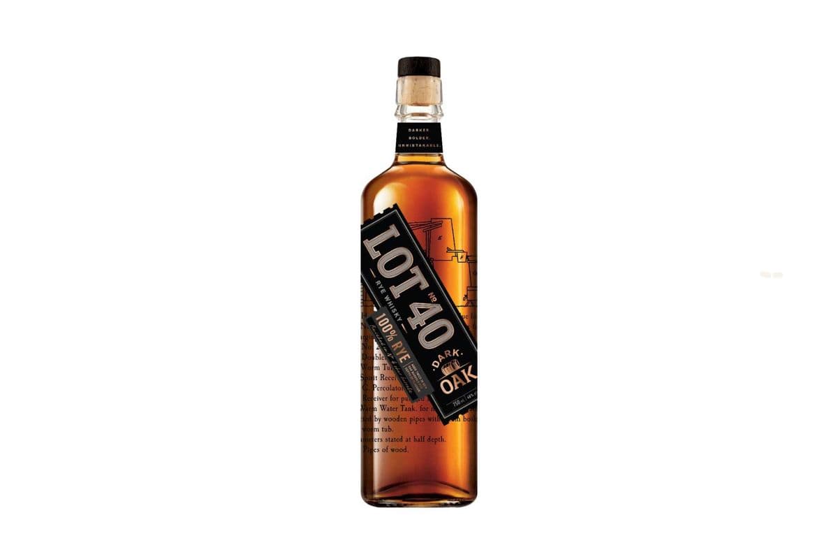 Lot No. 40 Dark Oak Whiskey (1 x 750ML)