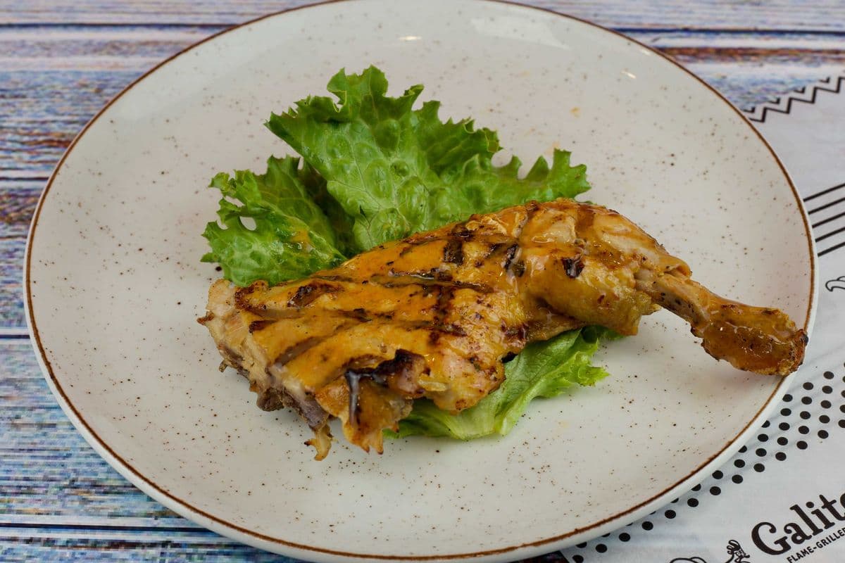 Quarter Chicken Leg with a Regular Side