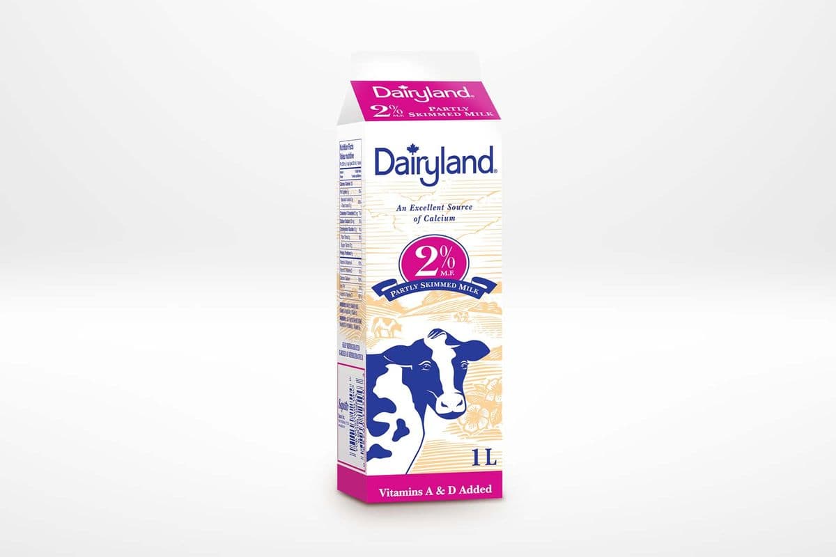 Dairyland 2% Milk  (1 L Carton)