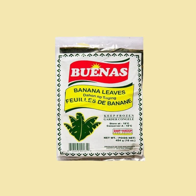 Buenas Banana Leaves (Dahon ng Saging) 16oz (454g)