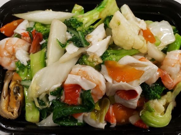 53. Mixed Seafood Mixed Vegetables